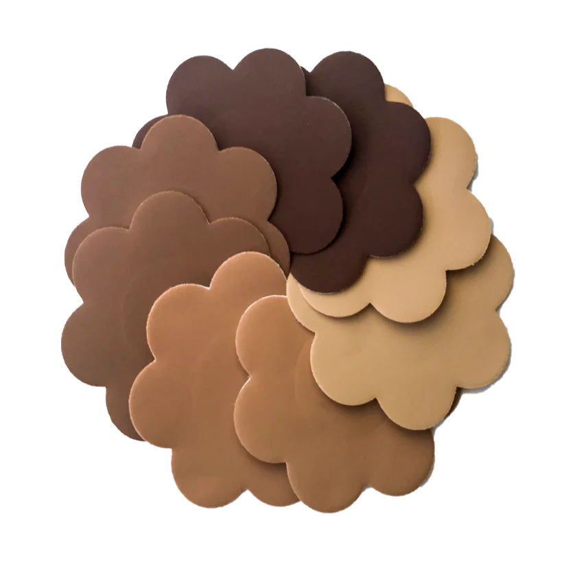 Hot Chocolate Nipple Concealers (4-Pairs)