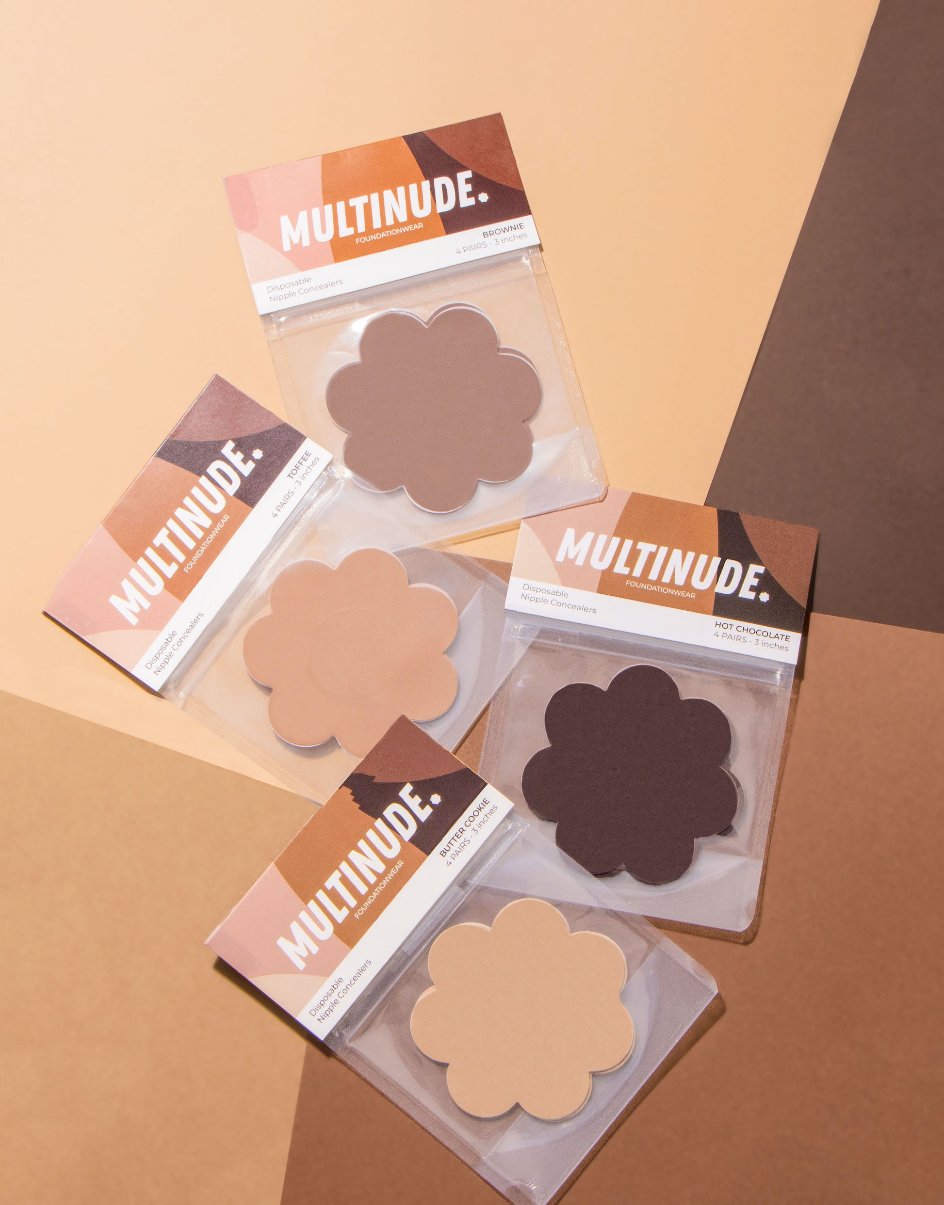 Disposable Nipple Pastie | Nude shades| Matte invisible finish
